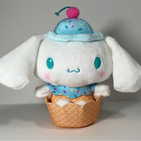 Cinnamoroll Icecream Parlor Sundae Plush - Full Size - Sanrio - Kawaii Plushie - Picture 5 of 8